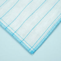 8 Layer Dense Weave Dish Cloths, Large 30x37cm Kitchen Cloth Pack of 3, High Absorbency Oil Resistant Sewn Border Towels for Pots and Bowls