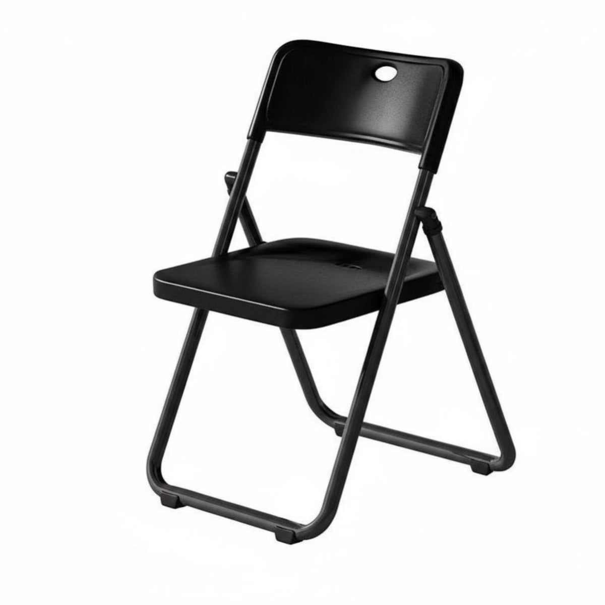 Foldable Fold-up Chair with Backrest Space-Saving Collapsible Chair with Back Support Stackable Folding Stool Compact Storage for Homeowners, Event Planners, Dining Room, Office, Events, Queuing