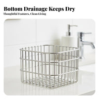 2-Tier Vanity Shelf Rustresistant 2-Tier Organizer Space-Saving for Bathroom, Women