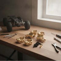 Steering Cup with Gear Cover Stable RC Car Steering Cover High Strength for Rough Terrain Driving