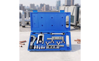 Portable Flaring Tool Kit Compact Flaring Tool with Case Heavy-Duty Tube Expander Kit Fast for Refrigeration Repair