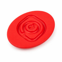Low-Height Sensory Balance Board Molded Balance Board with Spiral Grooves Sturdy Toy Safe for Kindergarten