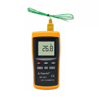 Industrial Grade K-Type Thermocouple Thermometer Wide Measurement Range Digital Thermocouple Thermometer °C/°F Switchable for Professionals