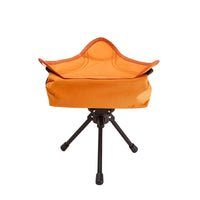 Foldable Outdoor Folding Stool Collapsible Camping Stool Compact Portable Seat Lightweight for Campers, Anglers, Hikers, Fishing