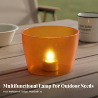Battery-Powered Illuminating Lantern Small & Lightweight Multifunctional Camping Lamp Battery-Powered Illuminating Tent Lamp