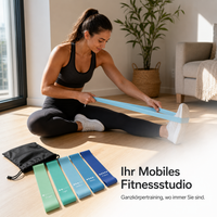 Resistance Loop Bands Set for Yoga, Pilates, and Strength Training - High Elasticity, Anti-Break