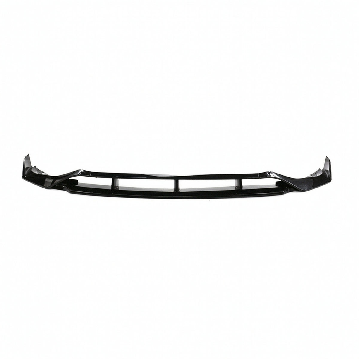 Front Bumper Lip Splitter Glossy Black Car Body Kit Anti-Scratch