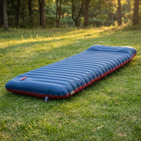 Inflatable Mattress and Air Bed for Camping, Single Person Air Mattress with PVC for Hiking Tent, 12cm Thick Tent Sleeping Pad, 1300g Weight