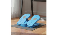Non-Slip 2 in 1 Stepper and Stretcher Low-Effect Mini Stepper Ergonomic Design Calf Stretcher Sturdy for Elderly, Office