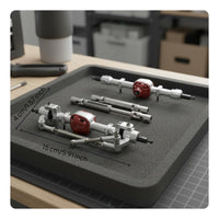1/12 Scale RC Truck Axle Set Wear-Resistant Front Rear Axle Set Easy to Install CVD Drive Shaft for Outdoor Adventure