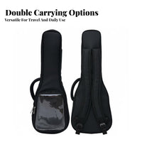 Ukulele Bag Adjustable Shoulder Strap Padded Ukulele Bag Soft Uke Carrying Case Wear-Resistant Material for Children, Travel