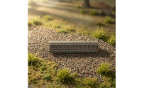230 Mm Straight Track Section Textured Roadbed Track Section