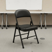Lightweight Portable Folding Chair High Weight Capacity Collapsible Chair Long-Lasting for Camping