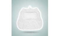 Supportive Cat Bath Pillow Mesh Bath Pillow with Hook Breathable Quick-Drying for Adults, Home Spa