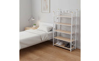 Space Saving Multi-Tier Shoe Rack Stylish Multi Tier Shoe Rack Large Capacity Freestanding Storage Shelf Heavy Duty for Hallway