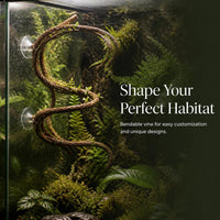 Reptizoo Terrarium Climbing Vine for Reptiles and Amphibians, Jungle Habitat Decor