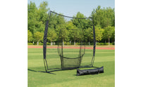 Baseball Rebounder Weather-Resistant Net-Resistant Baseball Pitchback Net Easy Setup for Coaches, Backyard, Indoor Training