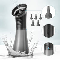Electric Ear Irrigator Rechargeable Electric Ear Cerumen Removal Kit Earwax Removal Tool Handheld Cordless for Adults, Home