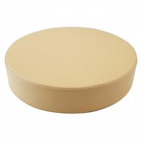 Easy to Clean Round Leather Seat Cushion Waterproof Thick Sponge Stool Pad Non-Slip Round Meditation Cushion Multi-Color Options for Dining Room, Office, Patio