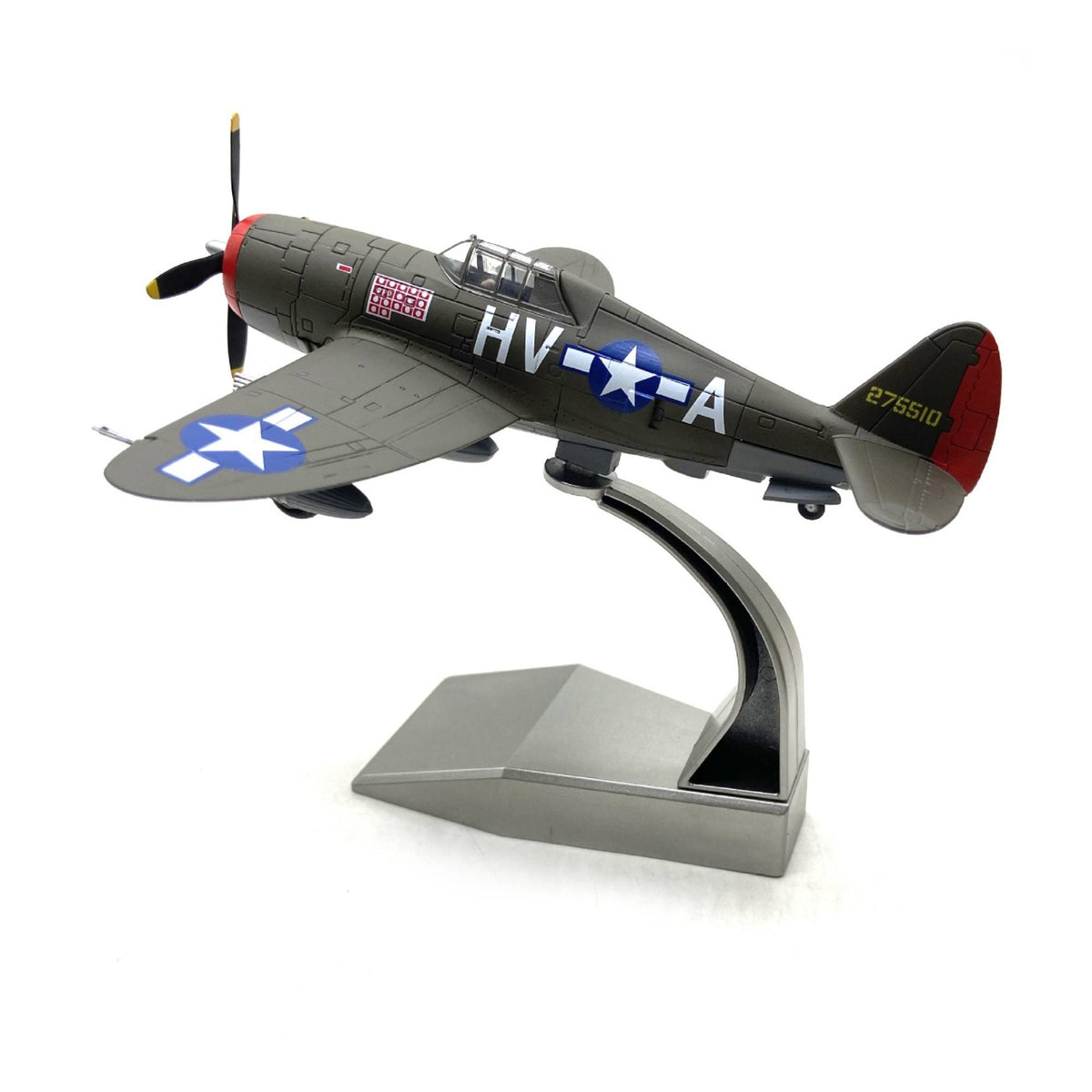 1;72 P-47 Fighter Model  Diecastl U.star Symbol Insignia Wartime airplane Model Fighter Plane Detailed Reproduction