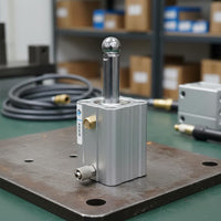 Steel Ball Scissor Lift Cylinder Metal Body Safety Release Cylinder Pneumatic Elevate & Secure Release Valve for Auto Repair Technicians, Mechanics, Garage