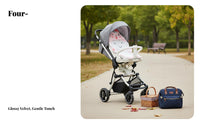 Thickened Padding Universal Stroller Cushion Multi-Use All-Season Stroller Pad Washable for Toddlers, Newborns, Travel, Bouncer, Swing