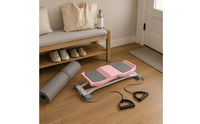 Ski Exercise Machine Low Impact Sliding Stepper Quiet Twist Stepper for Home