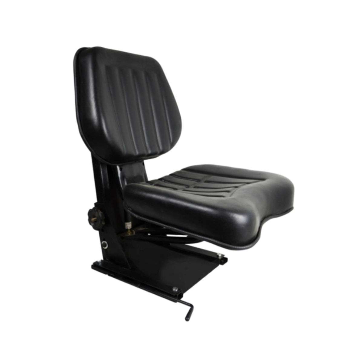 Agricultural Vehicle Seat with Shock-Absorbing Padded Seat Adjustable for Farmers, Agricultural Vehicles