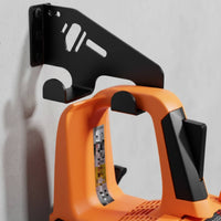 Wall Chainsaw Hanger Power Tool Rack Space Saving Power Tool Wall Mount Easy to Install for Shed