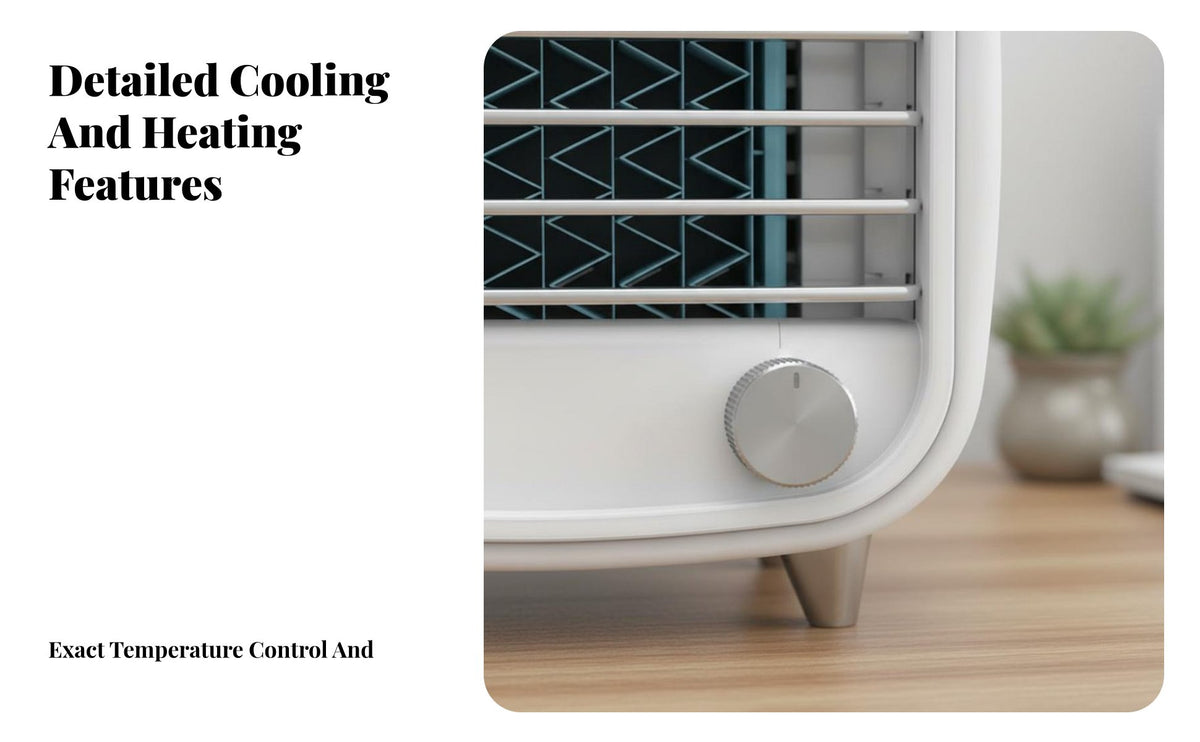 Desktop Water Cooling Fan Cools & Humidifies USB Powered Desk Fan Adjustable Speed Mini Air Chiller for Office Workers, Students, Bedroom, Dorm Room