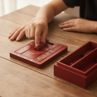 Slide Puzzle Huarong Dao Brain Teaser Game for Kids and Adults