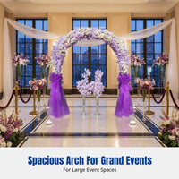 Floral Wedding Arch, Silk Flower Gate, Decorative Frame for Event, Shop Opening, Party Arrangement