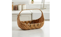 Basket with Handle Decorative Woven Gift Basket Handheld for Fruit Display