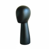 Mannequin Head Fiberglass Hat Display Head Adult Size for Boutique, Shop Window