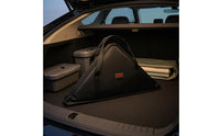 Triangular Storage Bag Carrying Handles Zippered Storage Bag Protective Covering Reinforced Seams for Camping