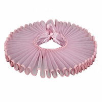 Ruff Retro Style Elizabethan Neck Ruff Multi-Layered Fake Neck for Cosplayers, Actors, Stage Performances