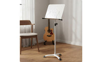 Adjustable Sheet Music Stand Foldable Folding Music Stand Stable Base Performing Gear for Rehearsal