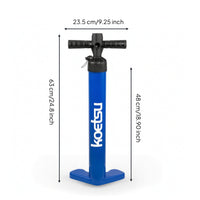 Manual Inflator for boat Upright Barrel Pump with Hose Handheld Piston Pump for , Travel