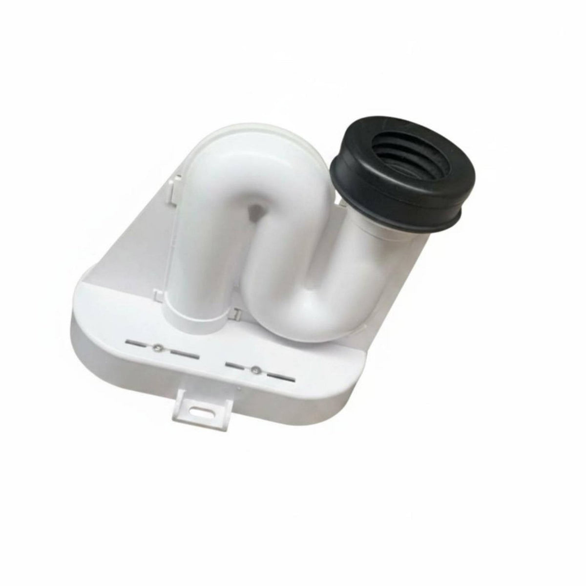 Urinal Drain Offset Connector Adjustable Design Urinal Waste Tube Adapter Leak-Resistant Gasket Plumbing Fitting for Contractors, Commercial Restroom