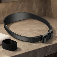 DIY Adjustable Hair Cutting Band Clipper-Friendly Snap-Fastening Hair Guide Handsliberated Design for Home Haircuts