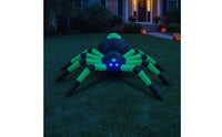 Outdoor Halloween Inflatable Arachnid Large Giant Inflatable Arachnid Scary Yard Decoration Sturdy for Lawn