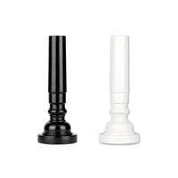 2 Pieces Beginner Friendly 7C Trumpet Mouthpiece Lightweight Plastic Trumpet Mouthpiece Polished Surface Wind Instrument Part Cold-Weather Use for Beginners
