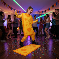 Cheese Slab Tunic Novelty Cheese Costume Bright Apparel for Adults