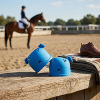 Blue Foot Support Cover Compact Foot Support Guard Scratch Protection Horse Gear