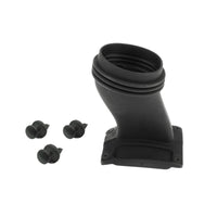 Intake Tube with Clips Black Intake Tube Auto Part Wear-Resistant Hose Good Fit for Car DIYers, Engine Bay