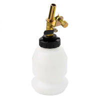 Handheld Fluid Filling Bottle Compact Bottle with Valve Translucent Dispenser for Mechanics, Garage