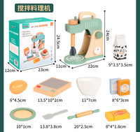 Nordic Wooden Pretend Play Tea Set for Kids