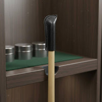 Damage Protection Leather Pool Cue Tip Sleeve Lightweight Cue Stick Ferrule Cover Portable Billiards Accessory Handmade for Travel