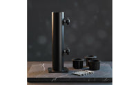 Deck Umbrella Mount Metal Patio Umbrella Base Hardware Adjustable Long-Lasting for Homeowners, Poolside