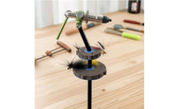 2 Pieces Fly Tying Foam Rack High Density Foam Rack with Mounting Rings Closed for Anglers